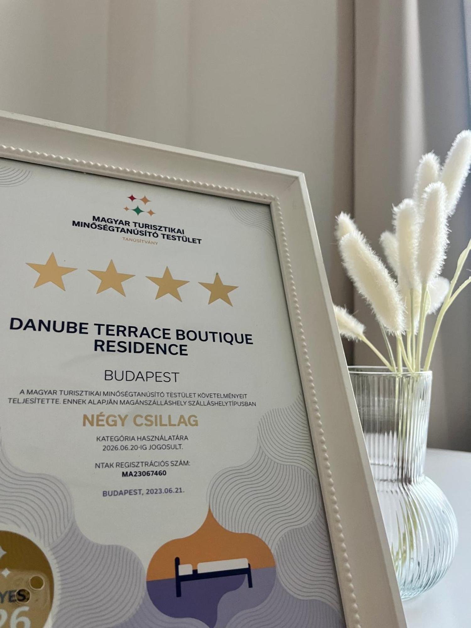 Danube Terrace Boutique Residence With Private Sauna Budapeste Exterior foto